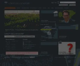 Deggendorf.de(Das offizielle Stadtportal von Deggendorf) Screenshot