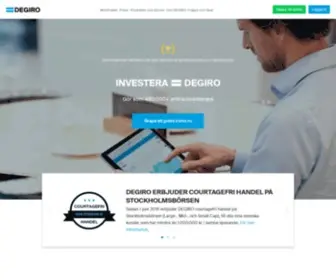 Degiro.se(Onlinemäklare) Screenshot