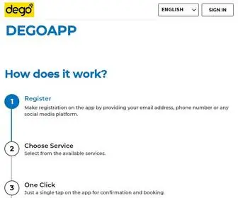 Degoapp.com(Degoapp) Screenshot