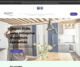 Degom.net(Peinture intérieure) Screenshot