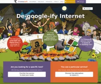 Degooglisons-Internet.org(Dégooglisons Internet) Screenshot