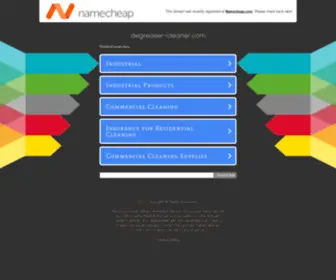 Degreaser-Cleaner.com(Total solutions) Screenshot