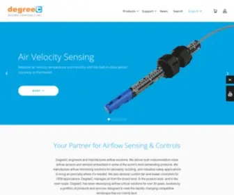 Degreec.com(Degree Controls Inc) Screenshot
