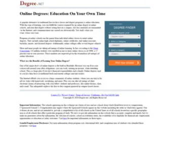 Degree.net(Degree Programs) Screenshot