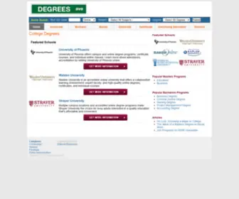 Degreesave.com(Accredited Colleges Online Degrees) Screenshot