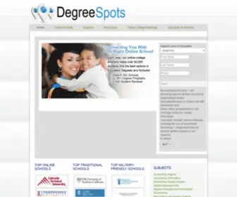 Degreespots.com(Your Degree) Screenshot