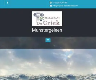 Degriek-Munstergeleen.nl(Munstergeleen) Screenshot