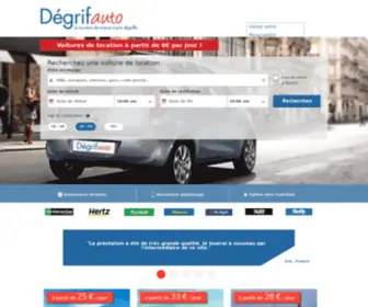 Degrifauto.fr(Location voiture) Screenshot