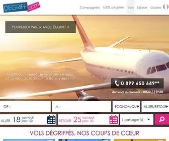 Degriff.com(Dégriff) Screenshot