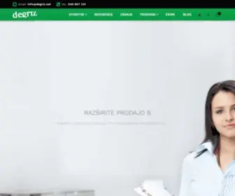 Degriz.net(Izdelava spletnih trgovin) Screenshot