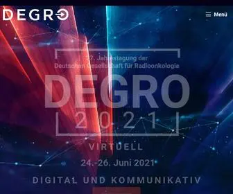 Degro-Jahrestagung.de(DEGRO Jahrestagung) Screenshot