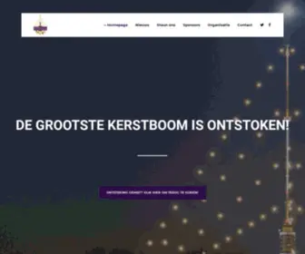 Degrootstekerstboom.nl(De Grootste Kerstboom) Screenshot