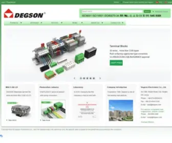 Degson.com(Degson Electronics) Screenshot