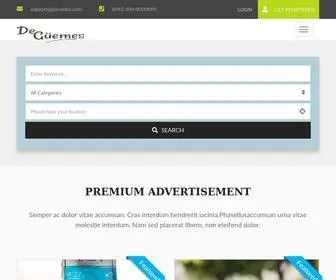 Deguemes.com(De Guemes) Screenshot