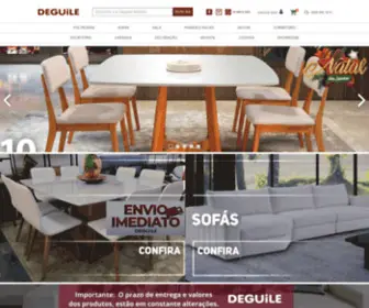 Deguilemoveis.com(Compre móveis e artigos de decoração online. na deguile móveis tem tudo para casa) Screenshot