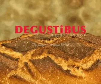 Degustibus.co.uk(Degustibus Bread) Screenshot