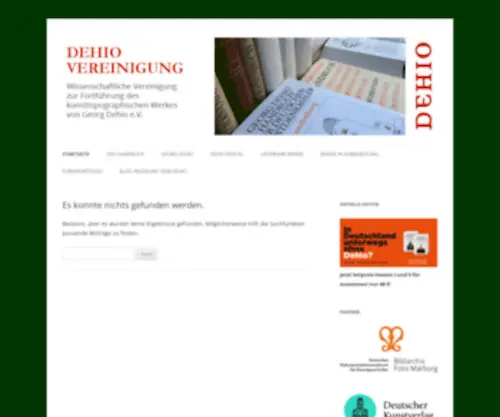 Dehio.org(Dehio Vereinigung e.V) Screenshot