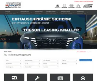 Dehn-Automobile.de(Automobile Dehn) Screenshot