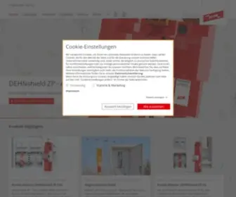 Dehn.de(Blitzschutz, Überspannungsschutz, Arbeitsschutz) Screenshot