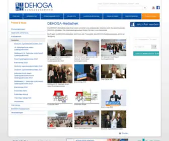 Dehoga-Mediathek.de(DEHOGA Bundesverband) Screenshot