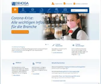 Dehogabw.de(Verband für das Gastgewerbe) Screenshot