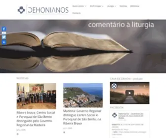 Dehonianos.org(Dehonianos) Screenshot