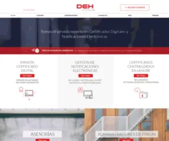 Dehonline.es(DEH Online Soluciones) Screenshot