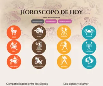 Dehoroscopohoy.com(Horoscopo de hoy) Screenshot