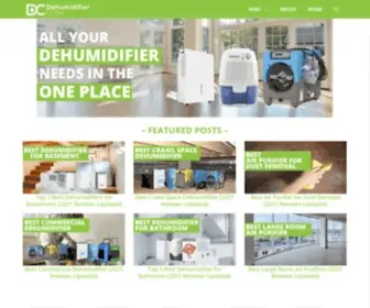 Dehumidifiercritic.com(Dehumidifier Critic) Screenshot