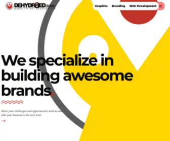 Dehydr8ED.com(Full Service Design Agency) Screenshot