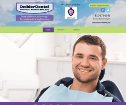 Deiblerdental.com(Deibler DDS) Screenshot