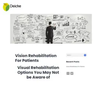 Deicke.org(Deicke Visual Rehabilitation Marketing) Screenshot