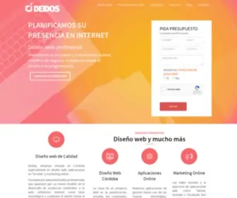 Deidos.com(Diseño Web Córdoba) Screenshot