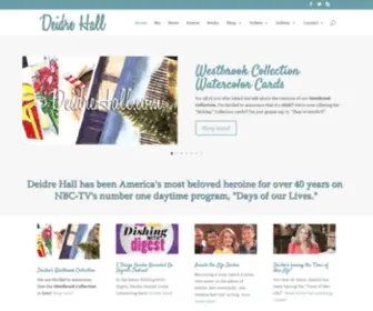 Deidrehall.com(Deidre Hall) Screenshot