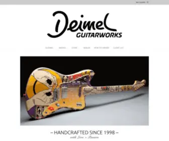 Deimelguitarworks.com(Deimel Guitarworks) Screenshot
