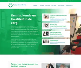 Deimpulsvoordezorg.nl(De Impuls voor de Zorg) Screenshot