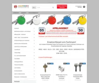 Dein-SChluessel.de(Ersatzschluessel und Sicherheitstechnik vom Fachmann) Screenshot