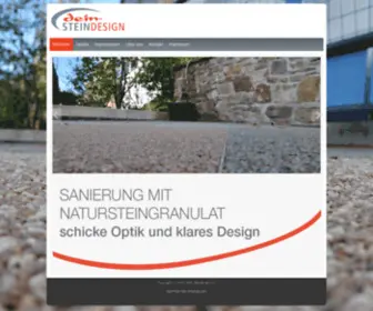 Dein-Steindesign.de(Sanierung mit Natursteingranulat) Screenshot