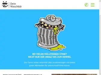 Dein-Waschbaer.de(Dein Waschbär) Screenshot