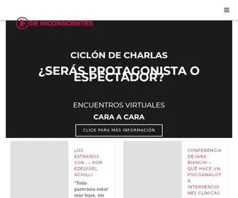 Deinconscientes.com(De Inconscientes) Screenshot