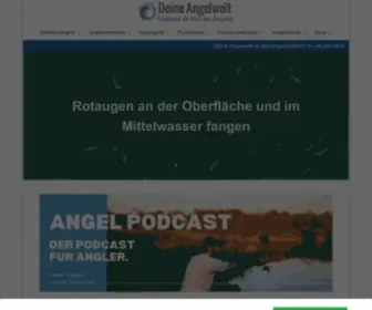 Deine-Angelwelt.de(Die Angelplattform in Deutschland) Screenshot
