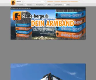 Deine-Berge.de(Deine Berge) Screenshot