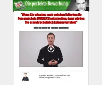 Deine-Perfekte-Bewerbung.de(Die perfekte Bewerbung) Screenshot