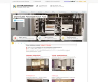 Deineankleide.de(Ankleide & begehbarer Kleiderschrank) Screenshot