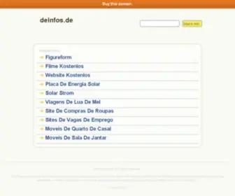 Deinfos.de(Steht zum Verkauf) Screenshot