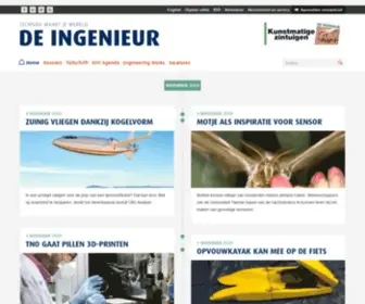 Deingenieur.nl(De Ingenieur) Screenshot