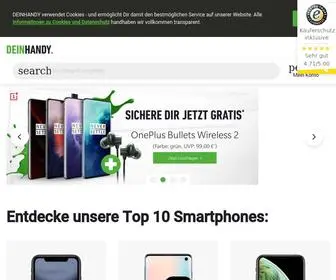 Deinhandy.de(Top Deals für Handytarife mit und ohne Smartphone) Screenshot