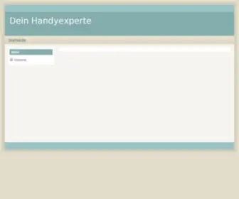Deinhandyexperte.de(This domain may be for sale) Screenshot