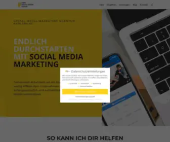 Deinsocialmediacoach.de(Social Media Marketing Agentur Karlsruhe) Screenshot