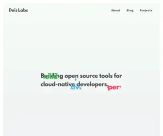 Deislabs.io(Deis Labs) Screenshot